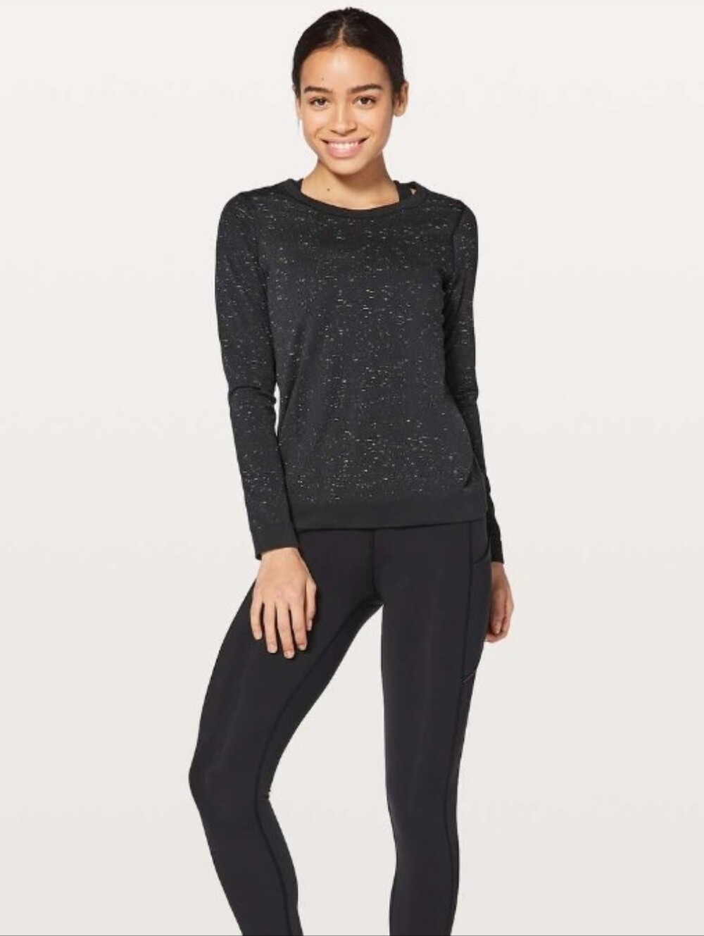 lululemon athletica Swiftly Tech Long Sleeve (Breeze) - Black